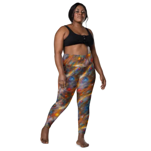 Kohn De Seve Canvas on a Leggings with Pockets