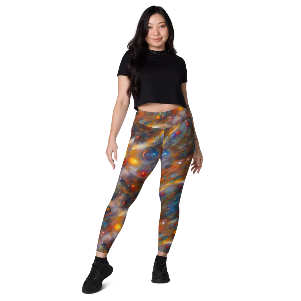 Kohn De Seve Canvas on Leggings with Pockets — Front