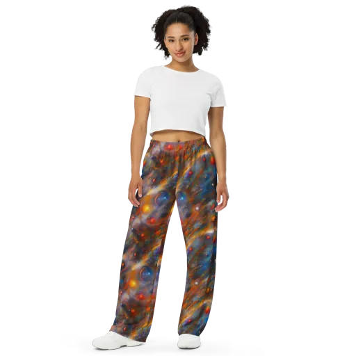Kohn De Seve Canvas on a Wide-Leg Pants
