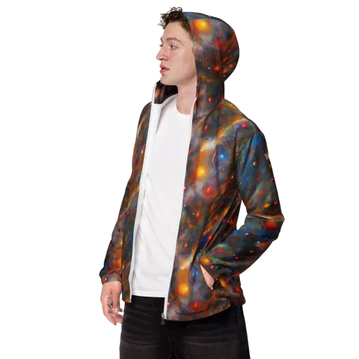 Kohn De Seve Canvas on a Men's Windbreaker