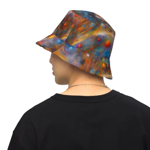 Kohn De Seve Canvas on a Reversible Bucket Hat