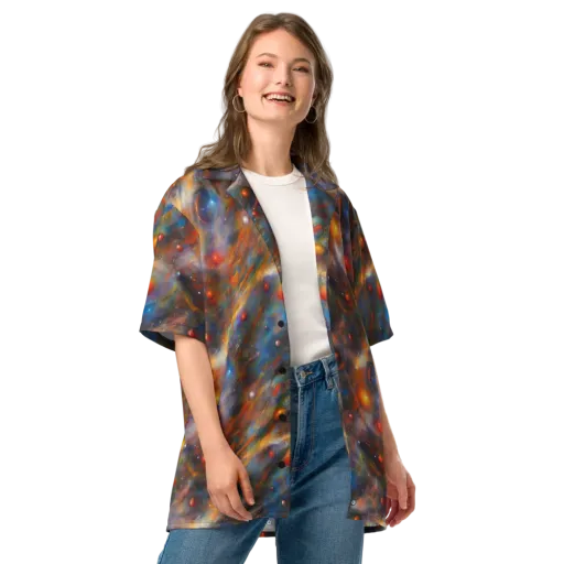 Kohn De Seve Canvas on a Button Shirt