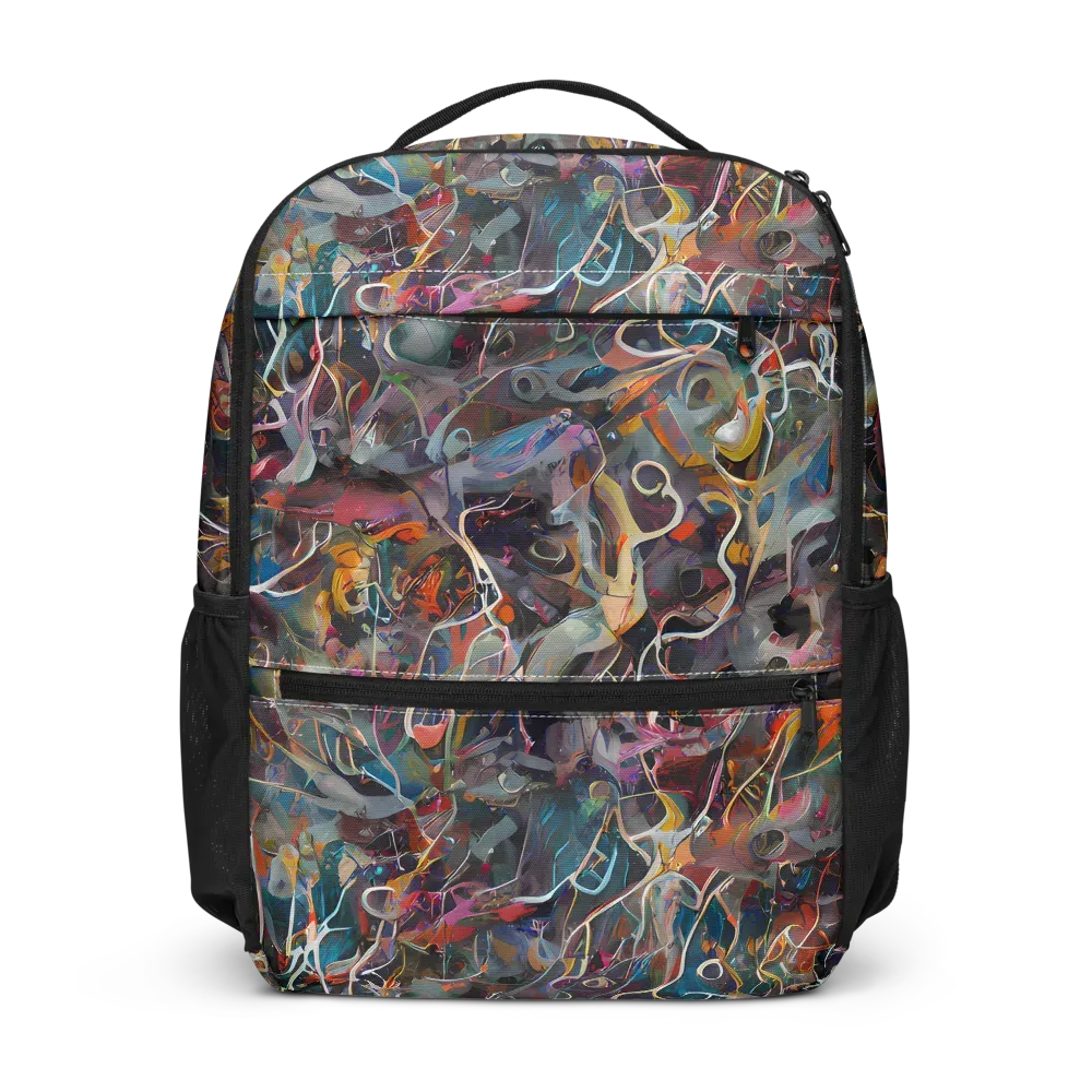 Chromatic Entanglement on Utility Backpack — Front