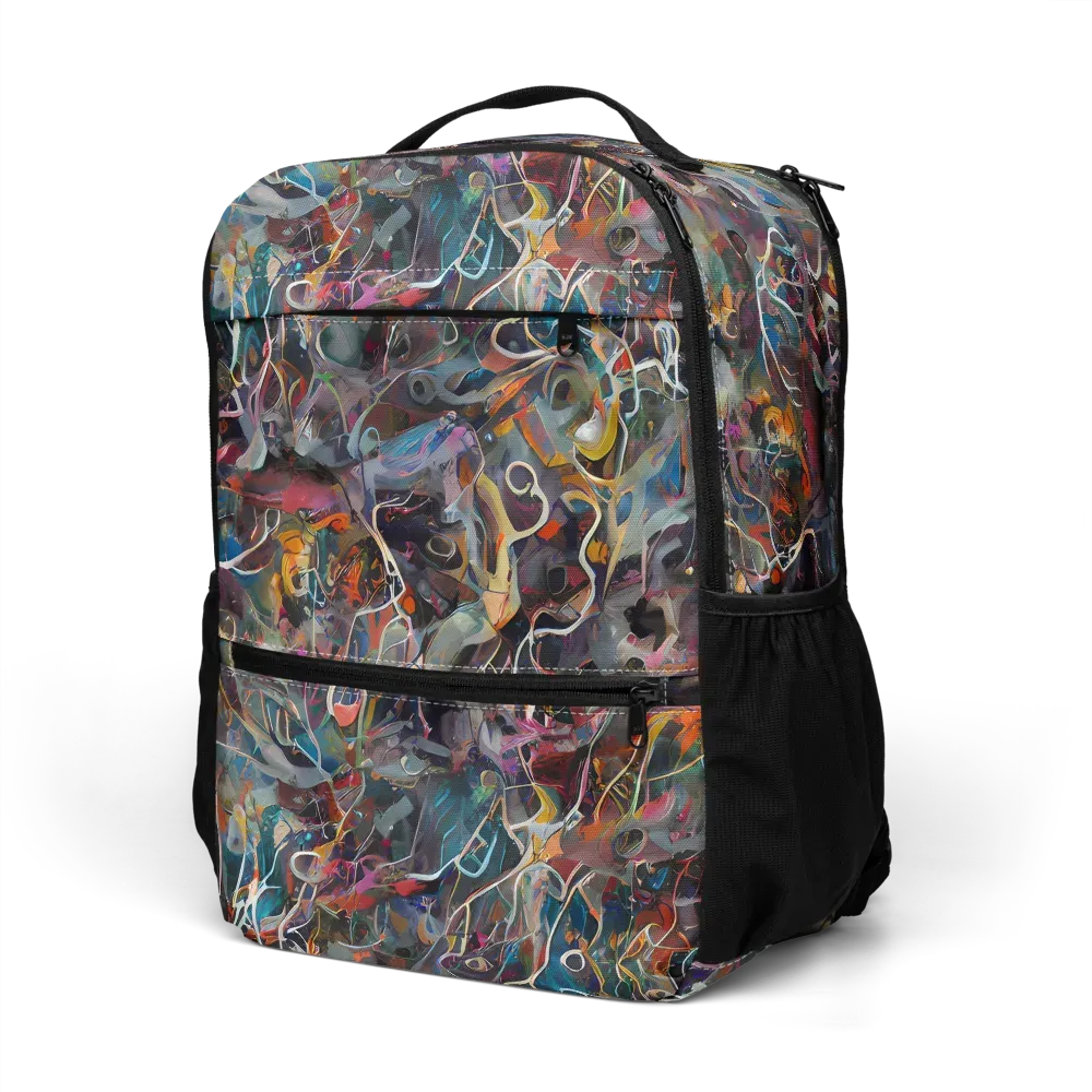 Chromatic Entanglement on Utility Backpack — Left Front