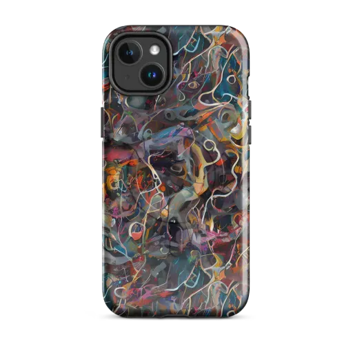 Chromatic Entanglement on a MagSafe Tough Case for iPhone®