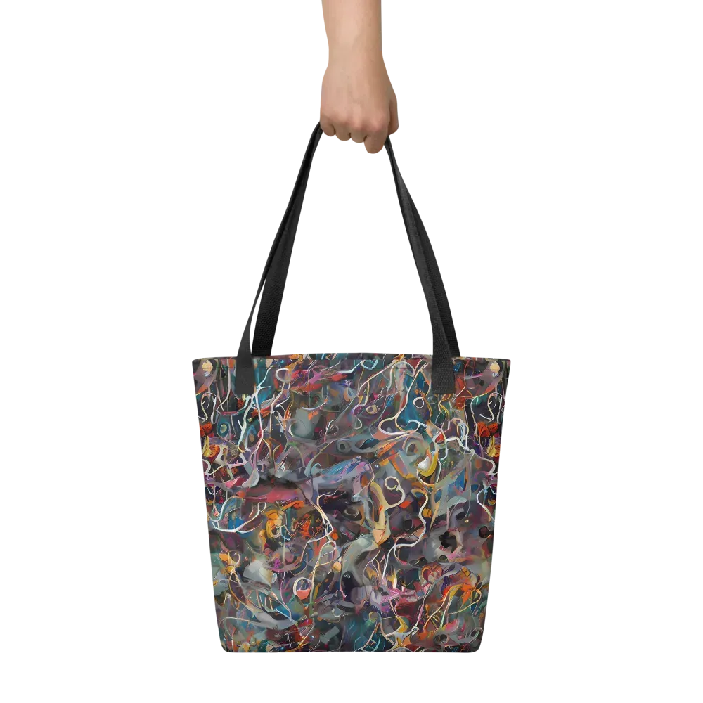 Chromatic Entanglement on Tote Bag — Front