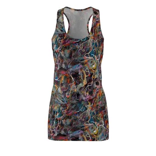 Chromatic Entanglement on a Racerback Dress