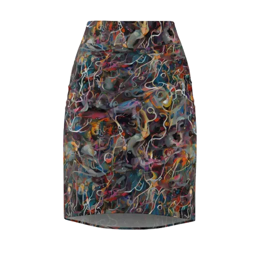 Chromatic Entanglement on a Pencil Skirt