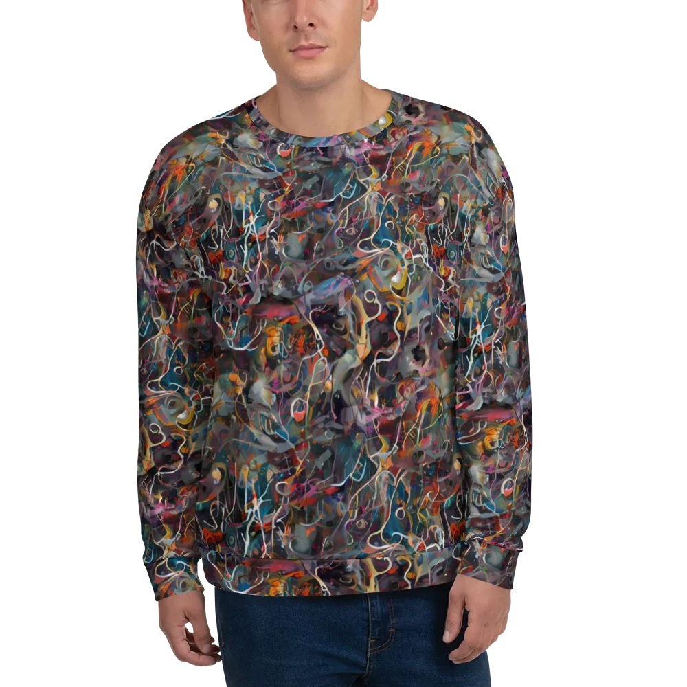 Chromatic Entanglement on Sweatshirt — Front