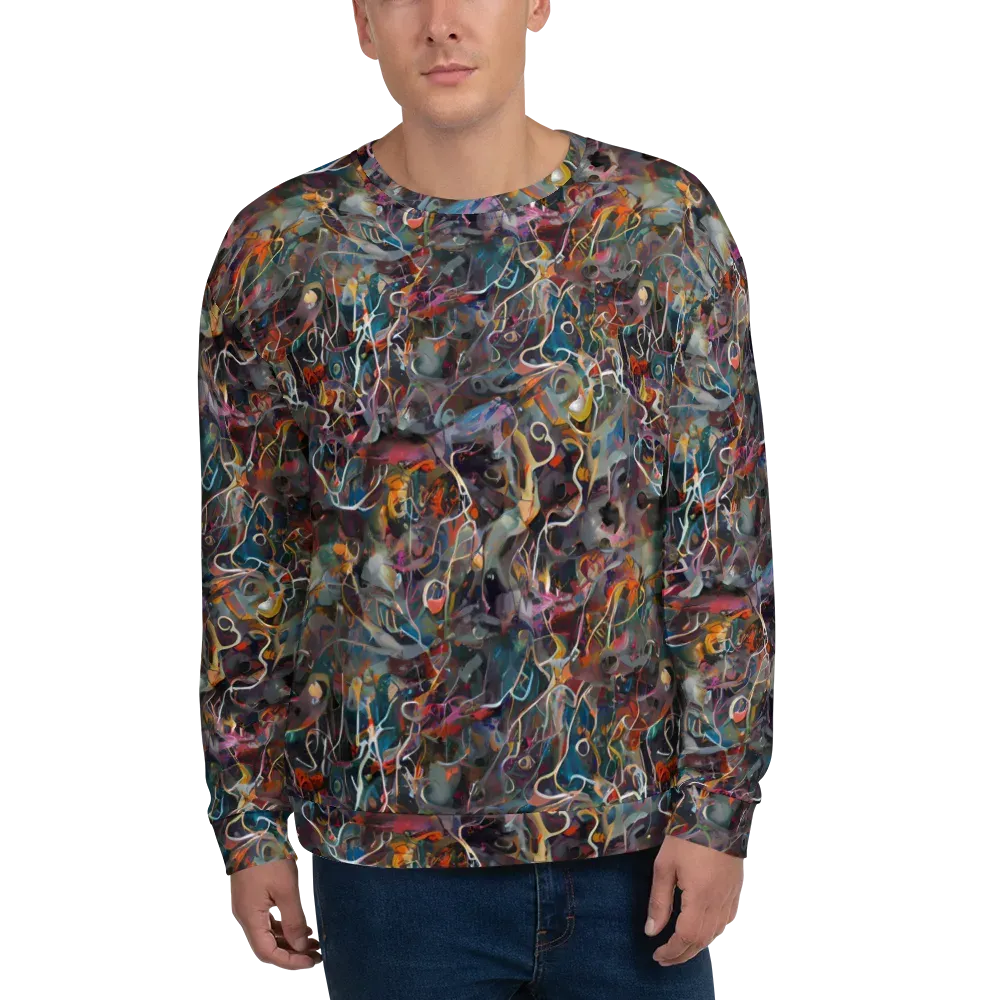 Chromatic Entanglement on Sweatshirt — Front