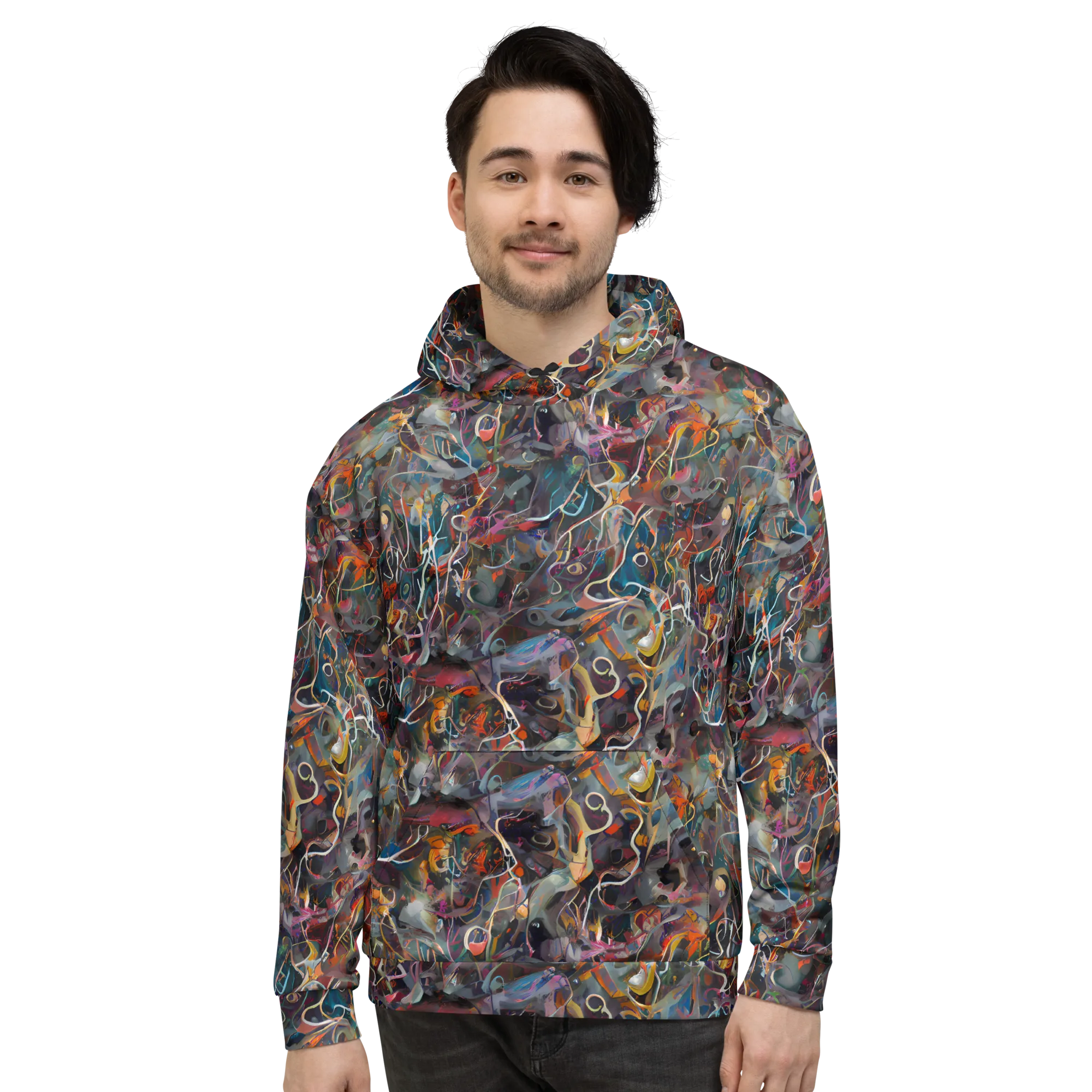 Chromatic Entanglement on Hoodie — Front