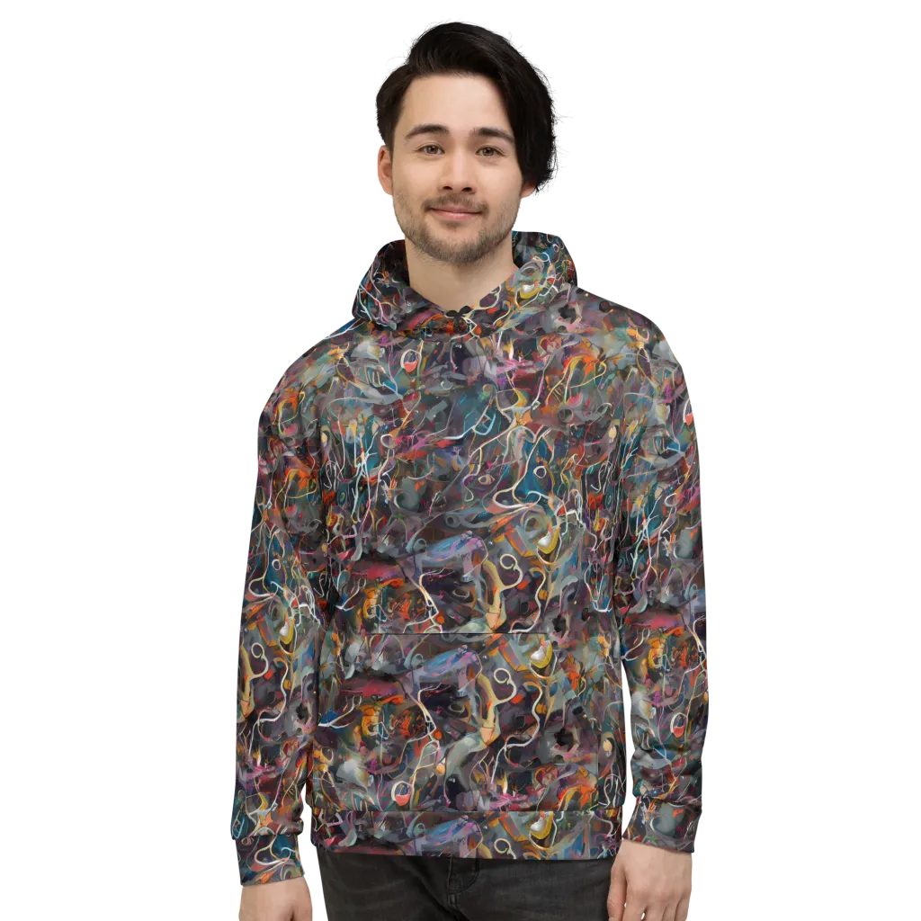 Chromatic Entanglement on Hoodie — Front