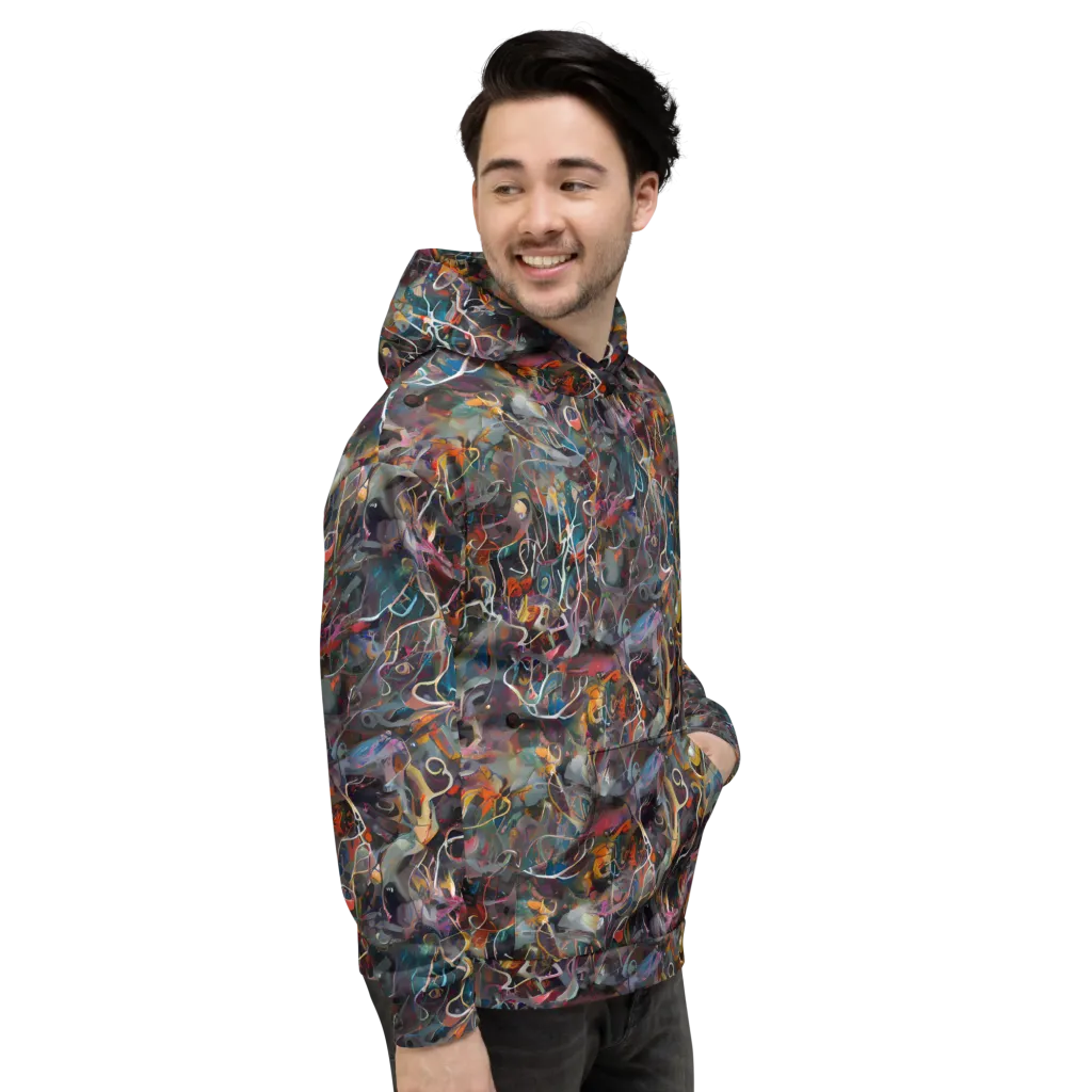 Chromatic Entanglement on Hoodie — Right