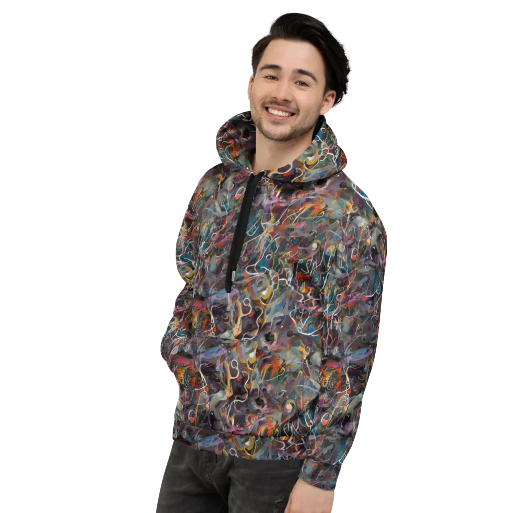 Chromatic Entanglement on Hoodie — Left