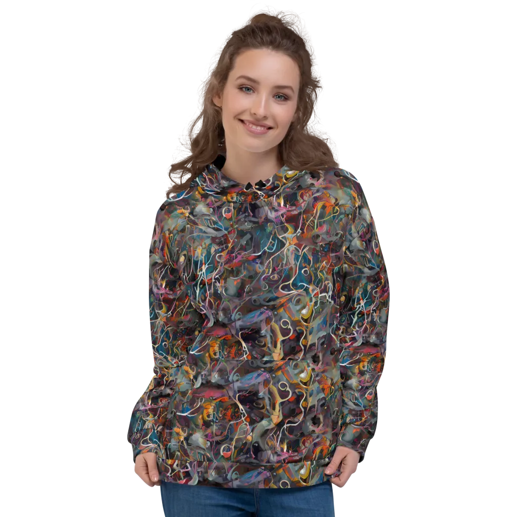 Chromatic Entanglement on Hoodie — Front