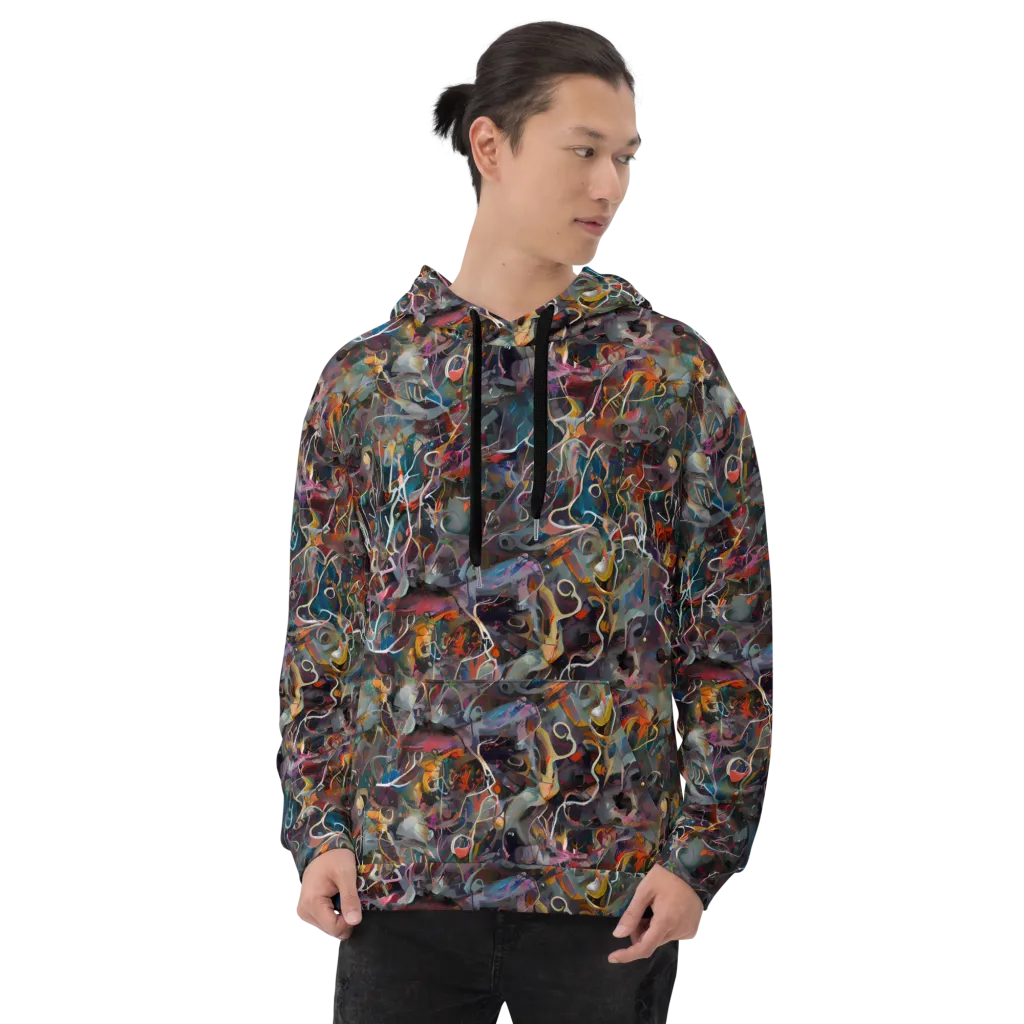 Chromatic Entanglement on Hoodie — Front