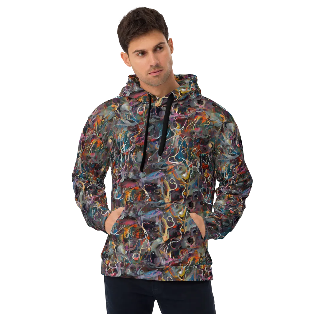 Chromatic Entanglement on Hoodie — Front