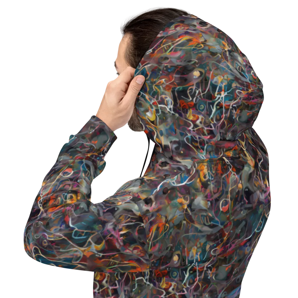 Chromatic Entanglement on Hoodie — Back