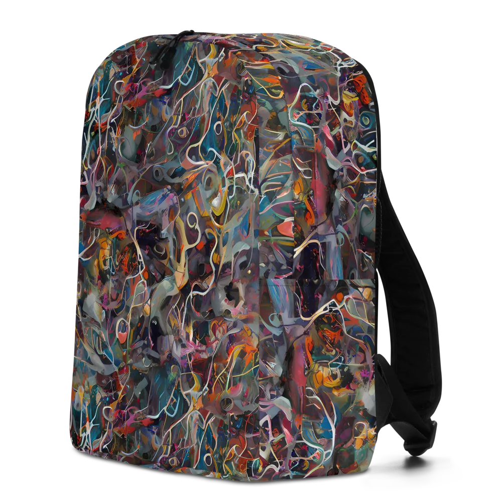 Chromatic Entanglement on Minimalist Backpack — Left