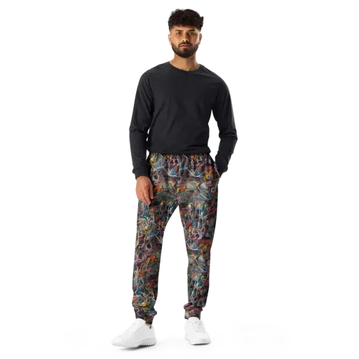 Chromatic Entanglement on a Men's Joggers