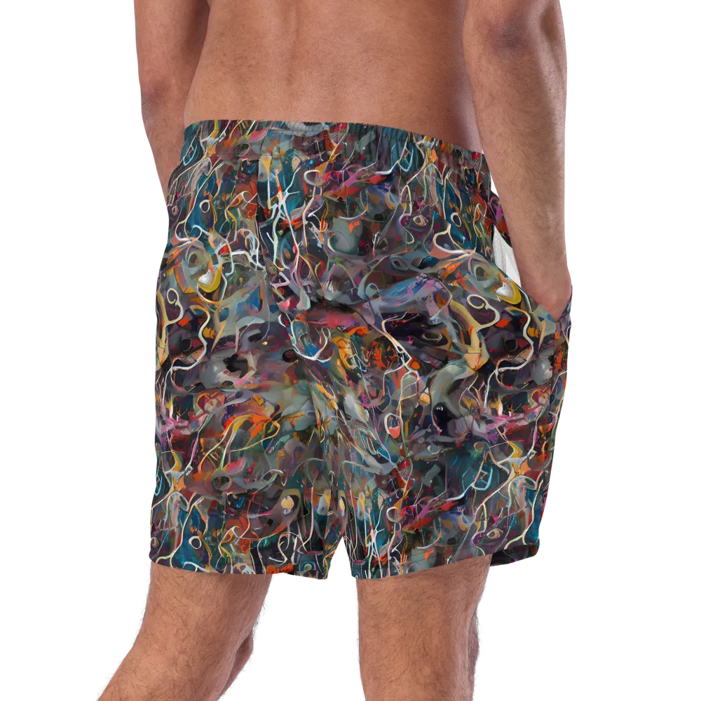 Chromatic Entanglement on Swim Trunks — Right Back