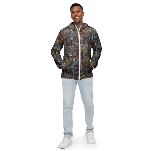 Chromatic Entanglement on a Men's Windbreaker