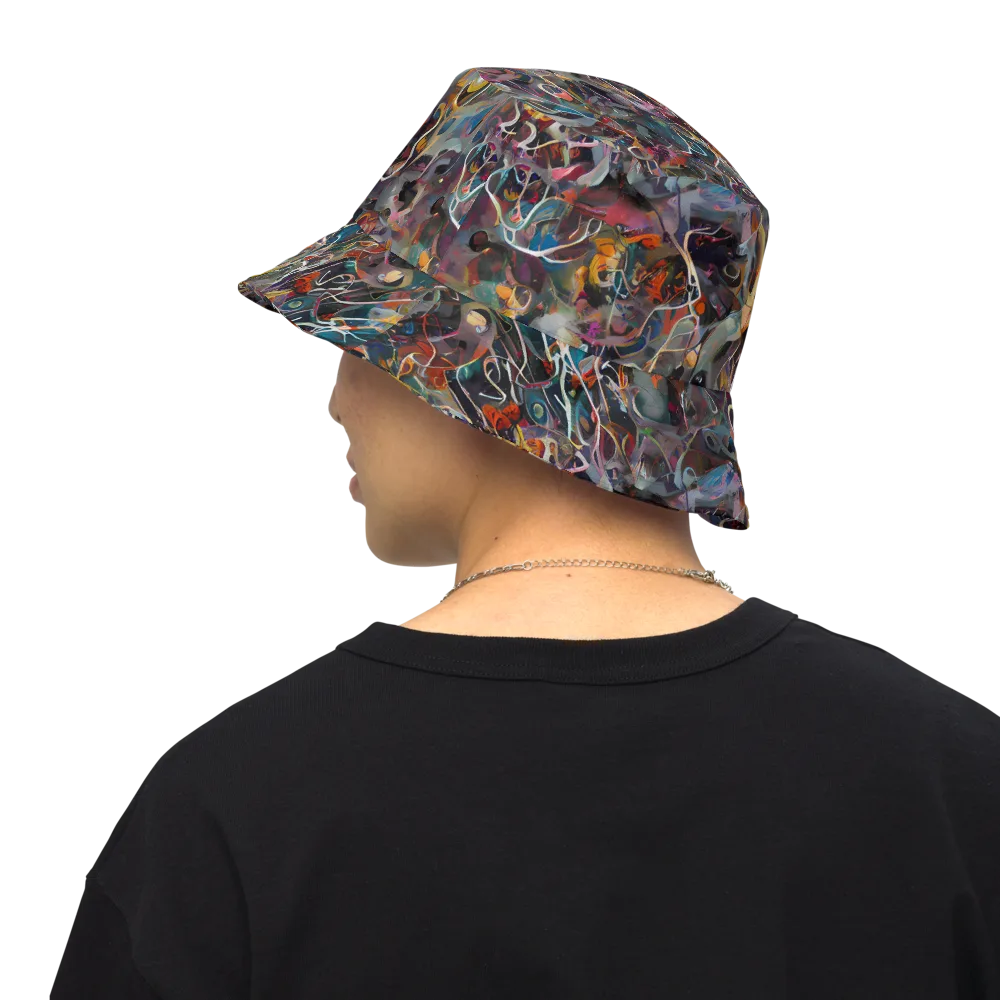 Chromatic Entanglement on Reversible Bucket Hat — Back Inside
