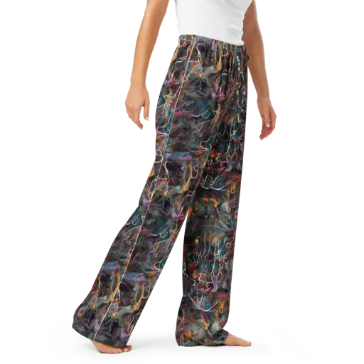 Chromatic Entanglement on a Women's Pajama Pants