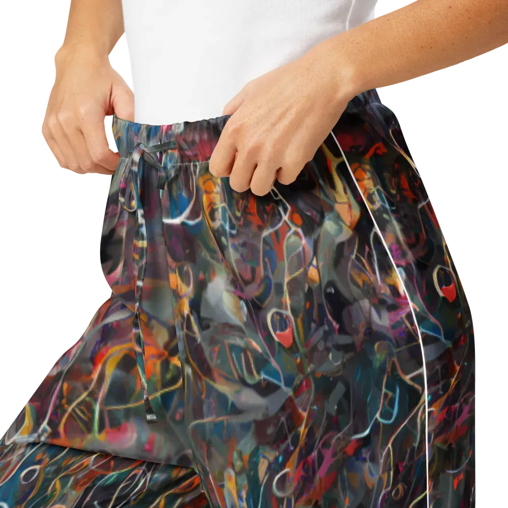 Chromatic Entanglement on Women's Pajama Pants — Product details