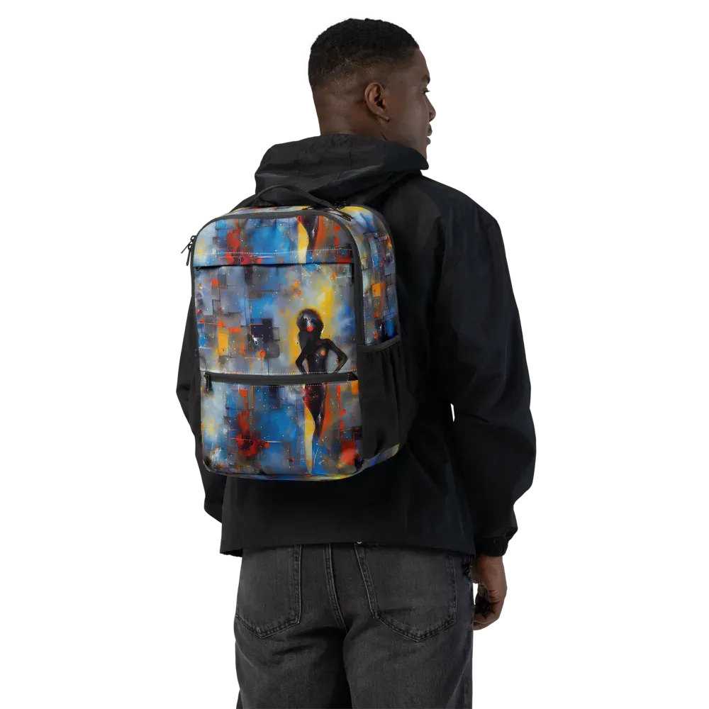 Neoblock Fusion on Utility Backpack — Back