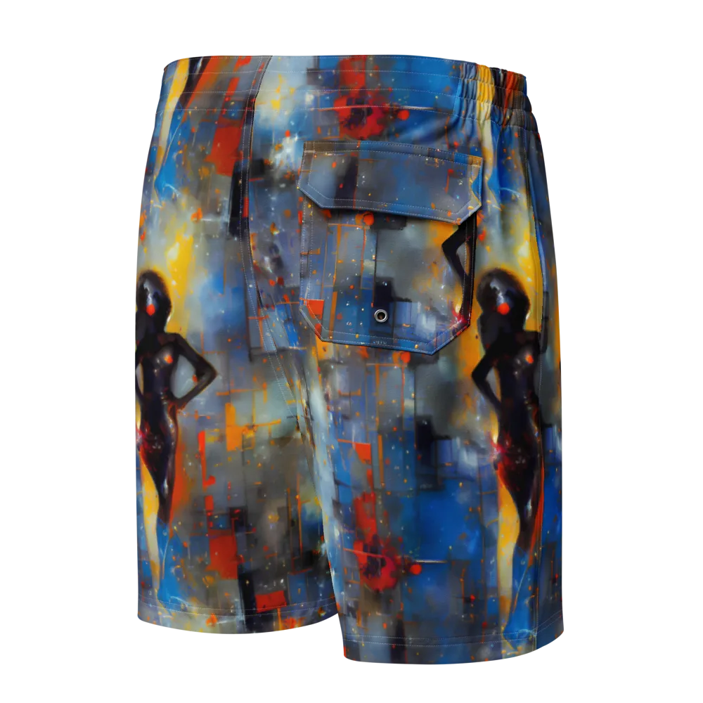 Neoblock Fusion on Men's Board Shorts — Back