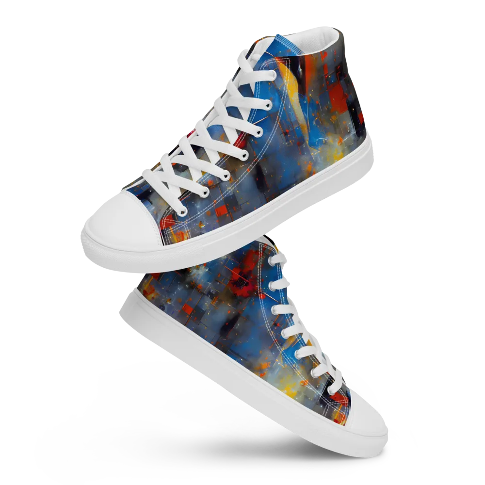 Neoblock Fusion on Men's High Top Canvas Shoes — Front