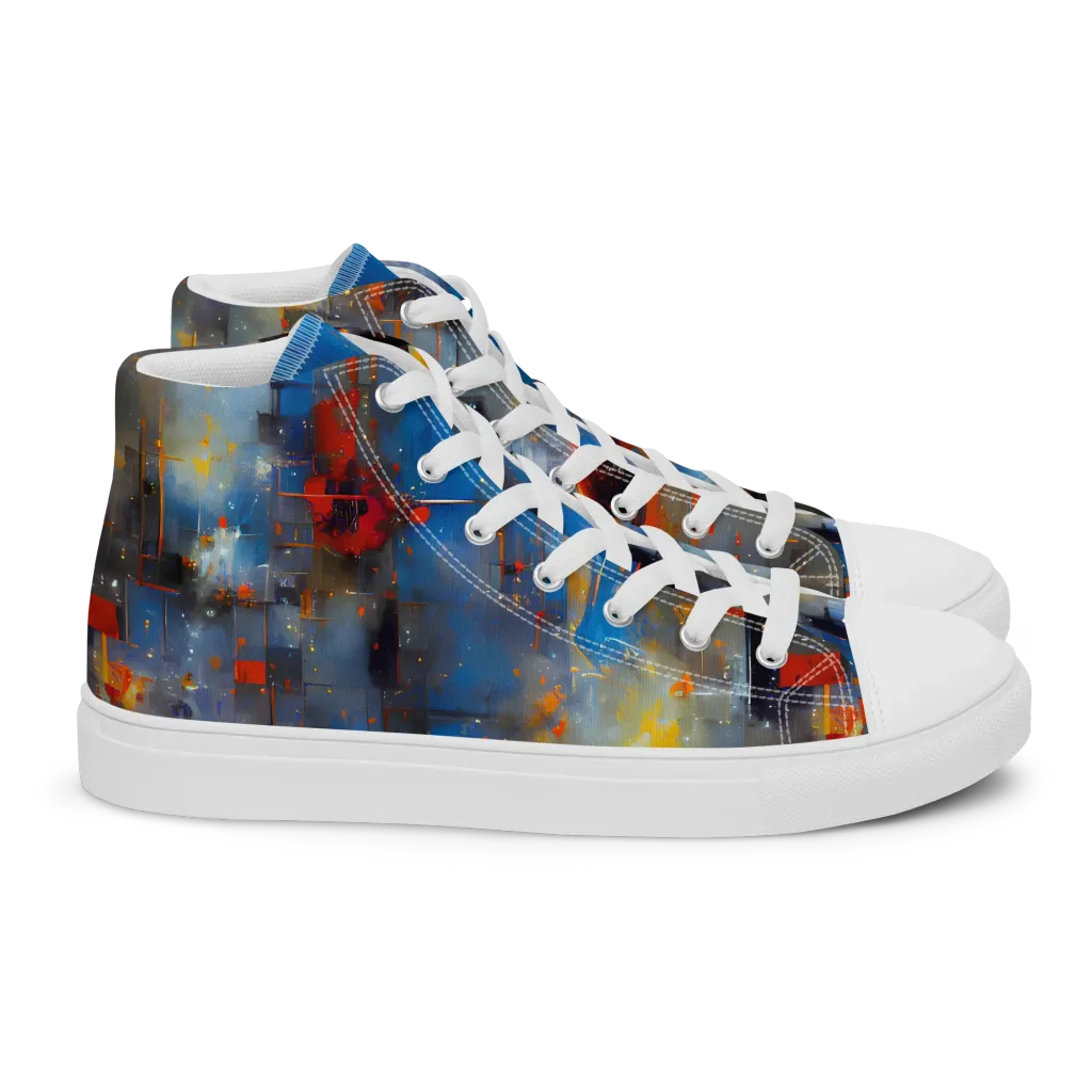 Neoblock Fusion on Women's High Top Canvas Shoes — Right