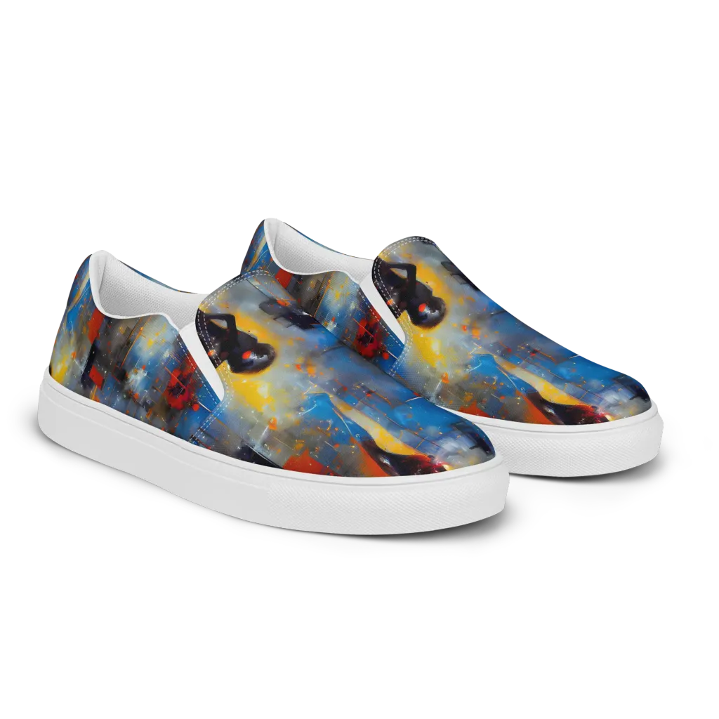 Neoblock Fusion on Men's Slip-On Canvas Shoes — Right Front