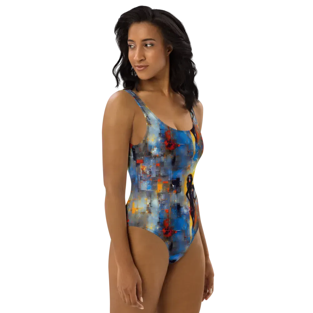 Neoblock Fusion on One-Piece Swimsuit — Right