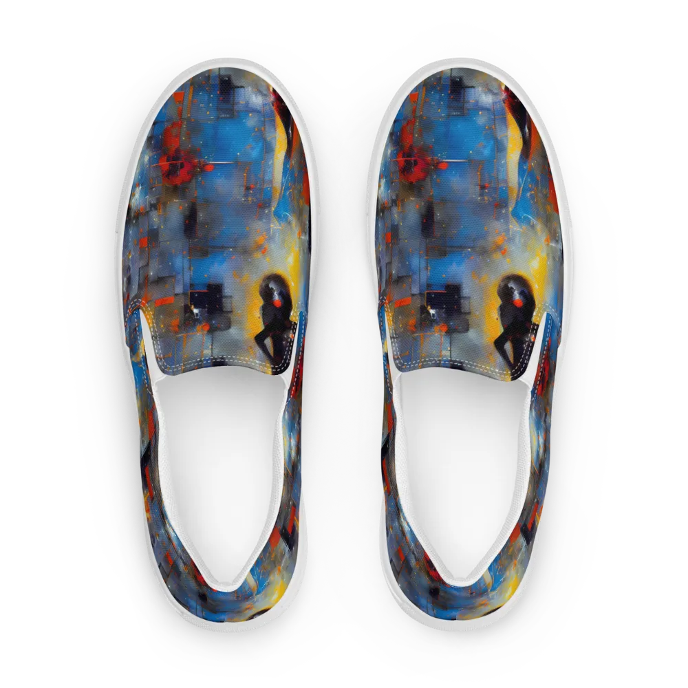 Neoblock Fusion on Women's Slip-On Canvas Shoes — Front