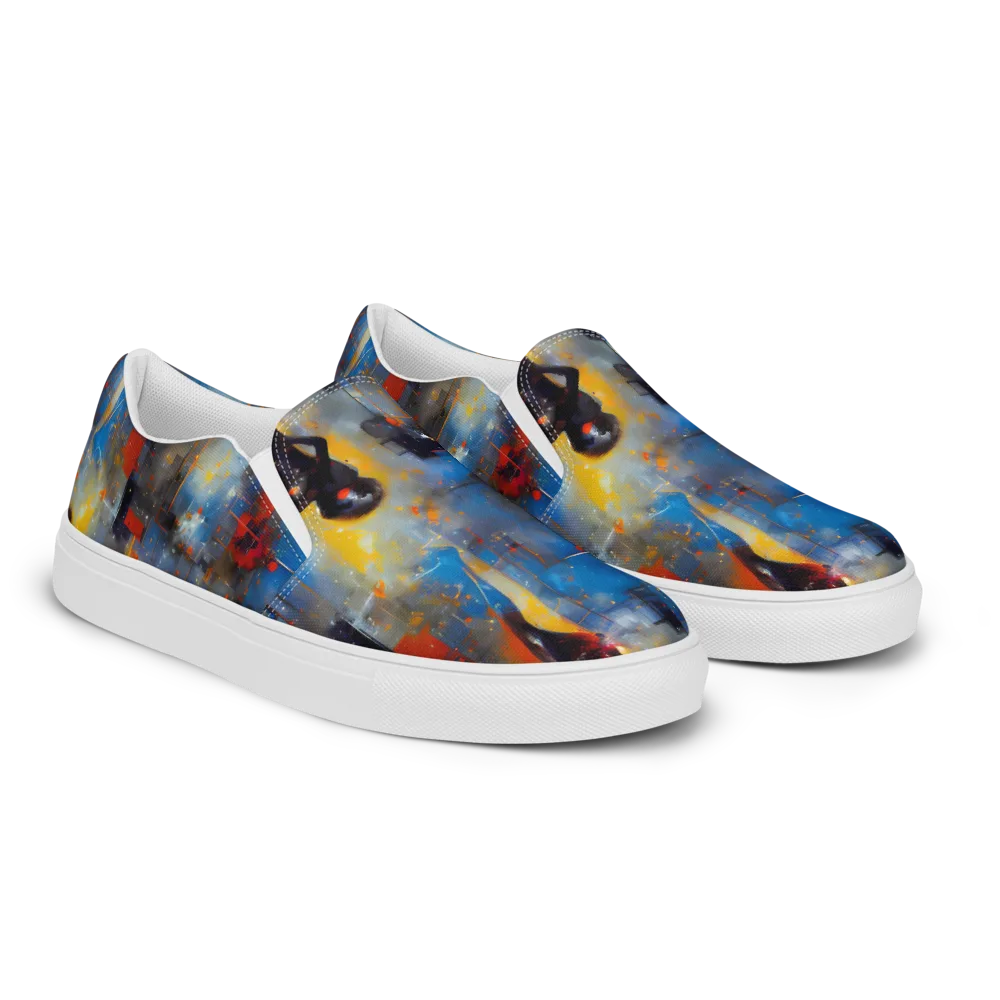 Neoblock Fusion on Women's Slip-On Canvas Shoes — Right Front