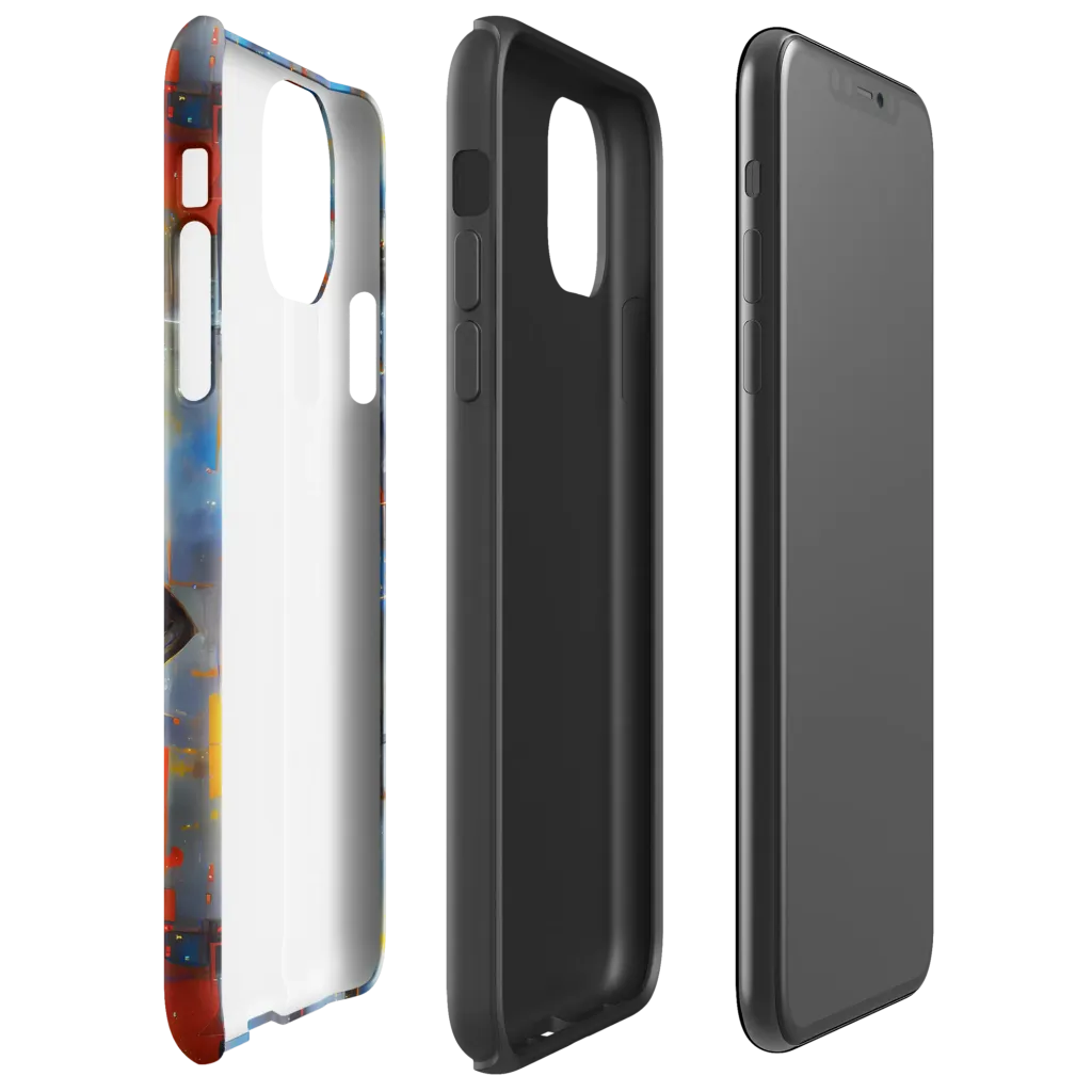 Neoblock Fusion on Tough Case for iPhone® — Right