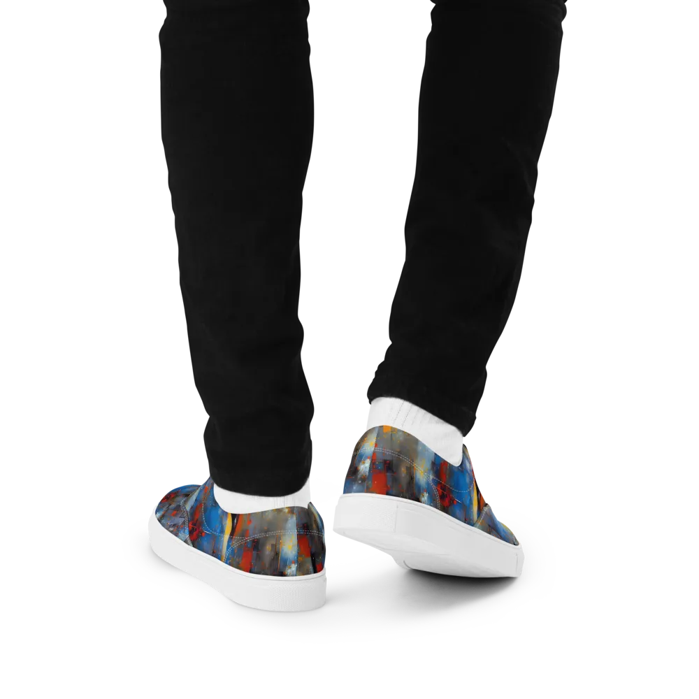 Neoblock Fusion on Men's Lace-Up Canvas Shoes — Back