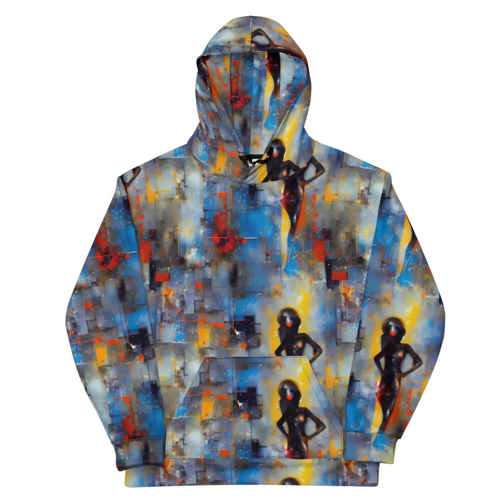 Neoblock Fusion on Cotton Hoodie — Front