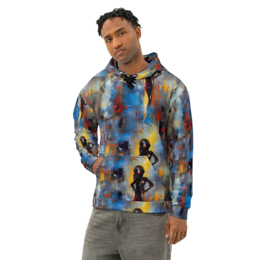 Neoblock Fusion on a Cotton Hoodie