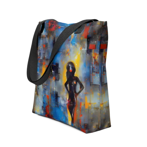 Neoblock Fusion on a Tote Bag