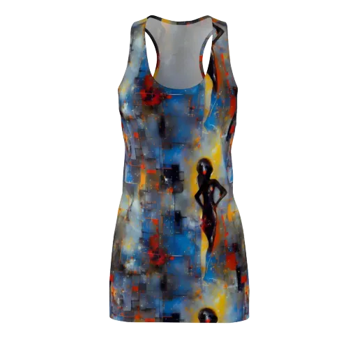 Neoblock Fusion on a Racerback Dress