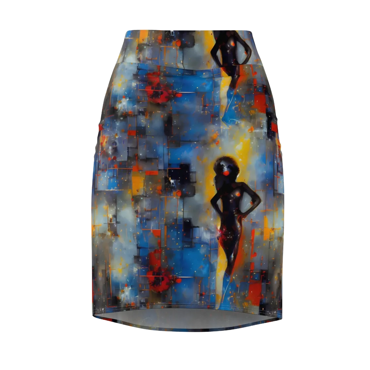 Neoblock Fusion on Pencil Skirt — Front