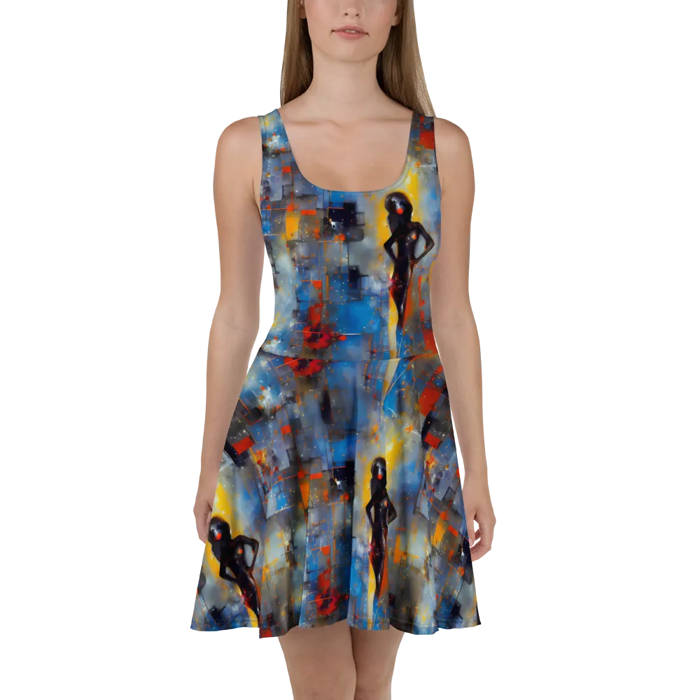Neoblock Fusion on Skater Dress — Front