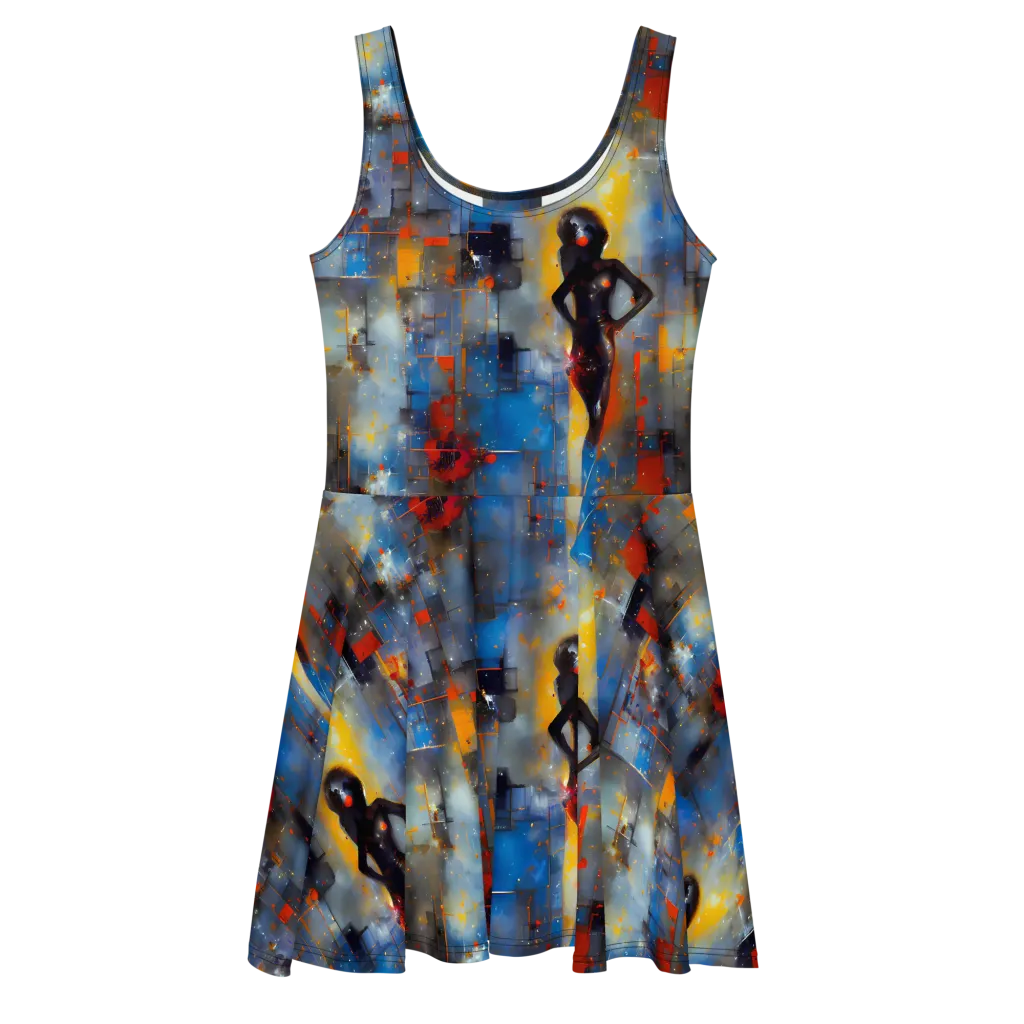 Neoblock Fusion on Skater Dress — Front