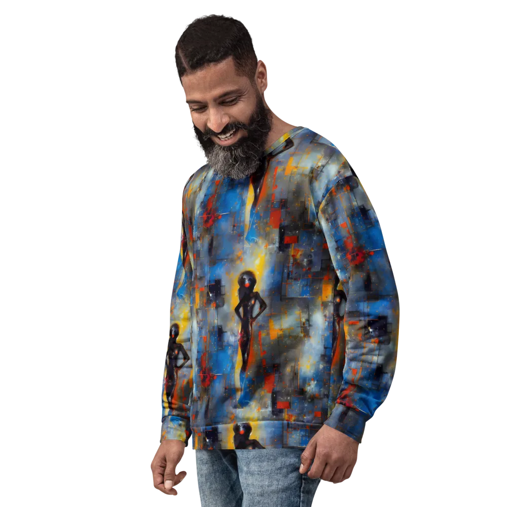 Neoblock Fusion on Sweatshirt — Left Front