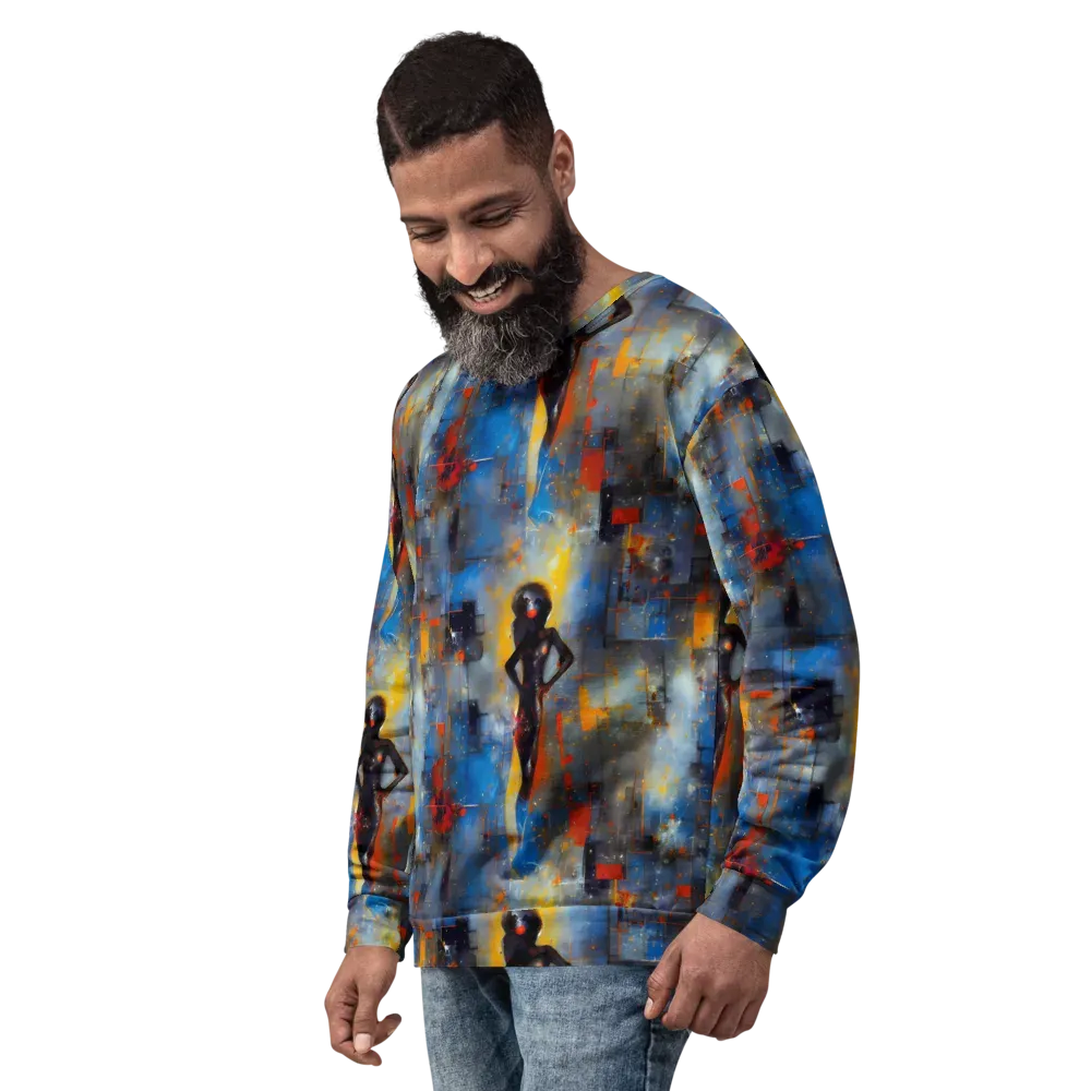 Neoblock Fusion on Sweatshirt — Left Front