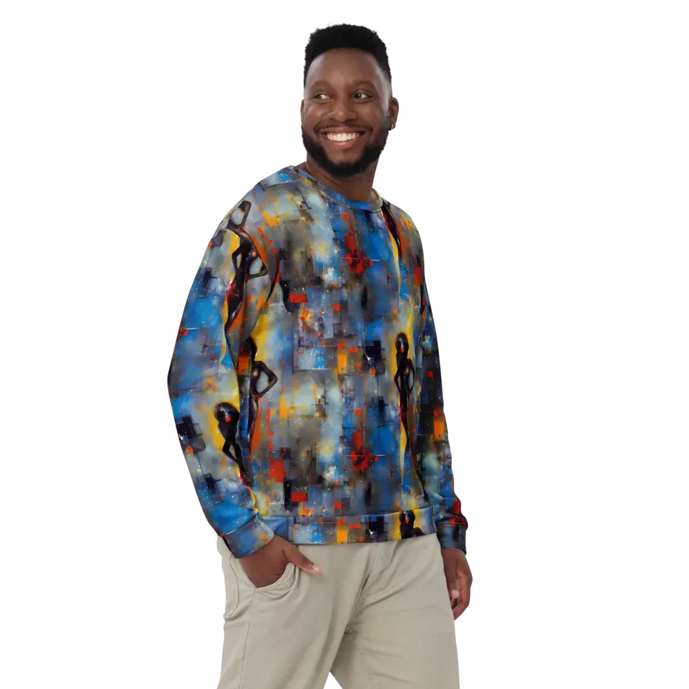 Neoblock Fusion on Sweatshirt — Front