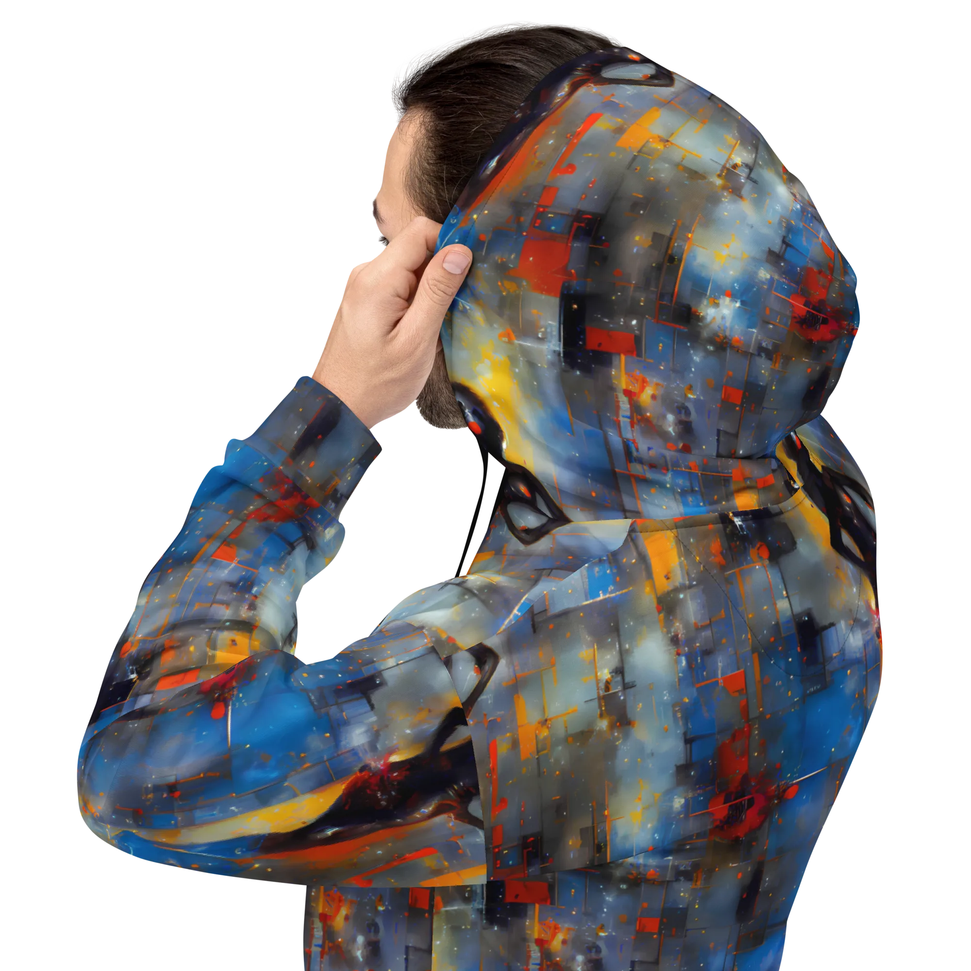 Neoblock Fusion on Hoodie — Back